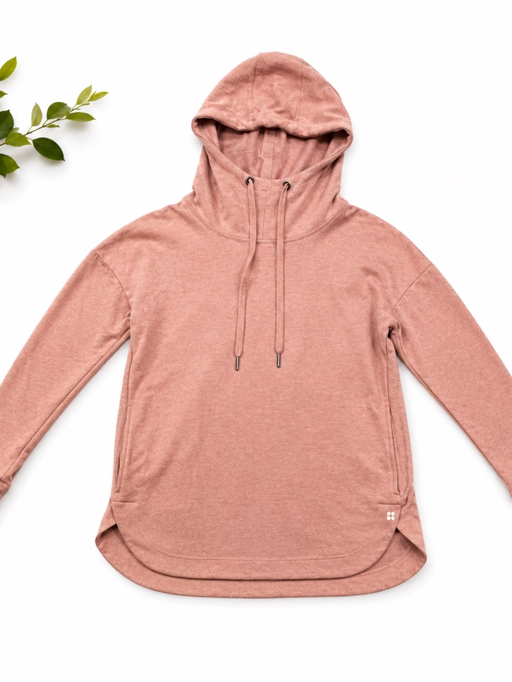 Sweaty Betty Escape Luxe Fleece Hoodie Pullover – Dusty Rose – Size Small - Picture 2 of 8